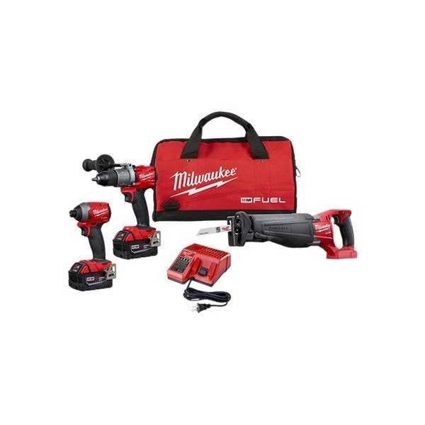 Milwaukee Tool M18 FUEL 3 Tool Combo Kit 2997-23 - main